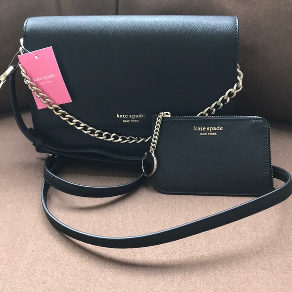kate spade Handbags - SALE K. Spade 2 PCS. Crossbody/Card Holder Bundle
